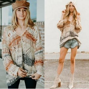 Free People NEW In My Arms Sweater Sz XS